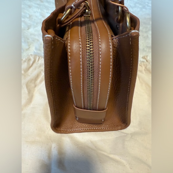 BRAND NEW! Quince Italian Leather Mini Convertible Satchel - Picture 4 of 8